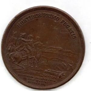 1901 Boston Evacuation Day 125th Anniversary High Grade Medal